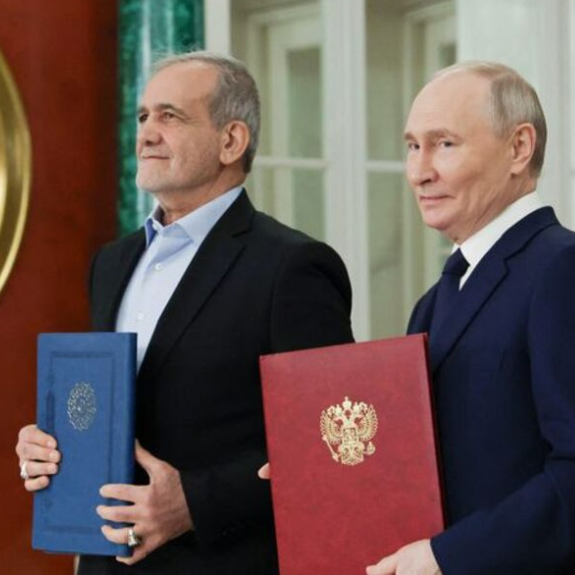 Iran and Russia signed an oil deal as a part of their comprehensive strategic treaty