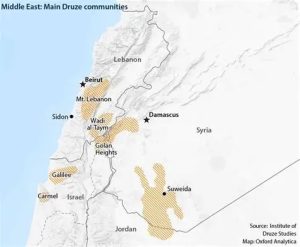Druze community map