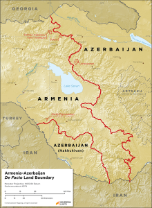 Nakhchivan exclave of Azerbaijan