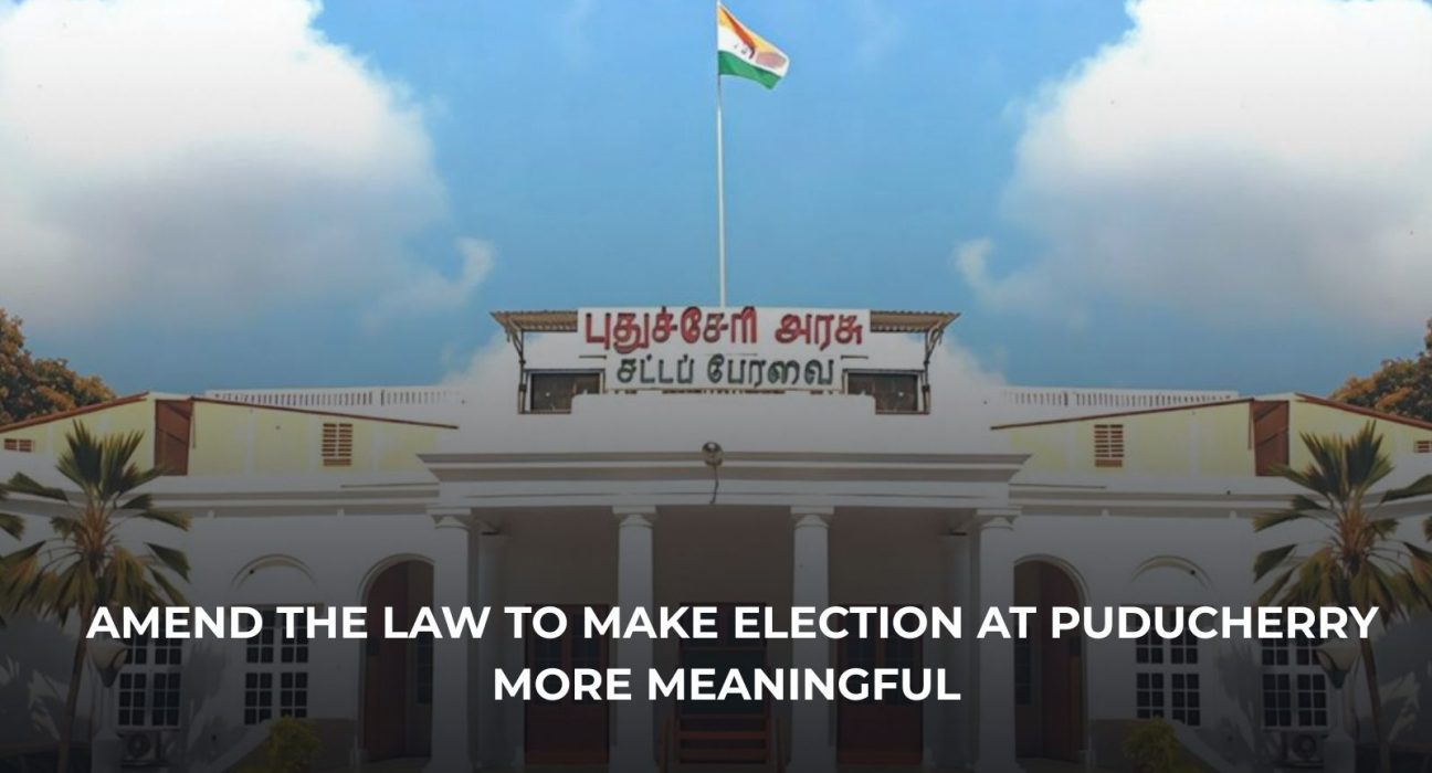 Puducherry nominated MLA issue.