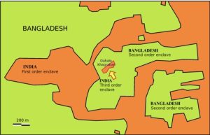 India bangladesh third order enclave
