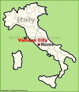 what is an Enclave Vatican city