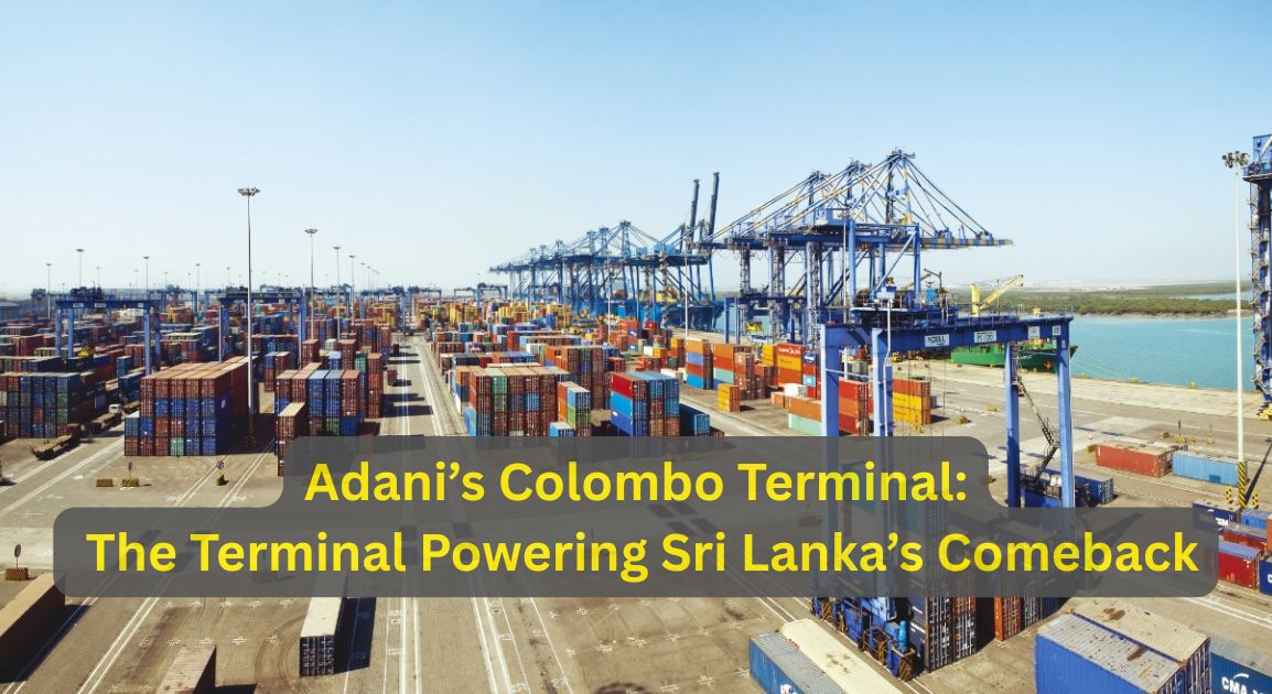 Adani is investing in colombo port development project