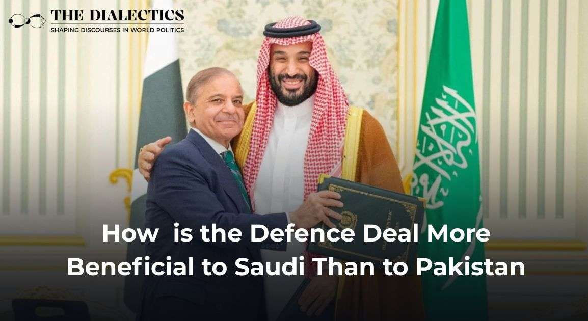 Pakistan - Saudi deal is more beneficial to Saudi than to Pakistan
