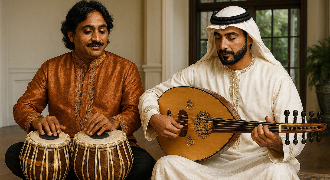 music diplomacy India and the middle east