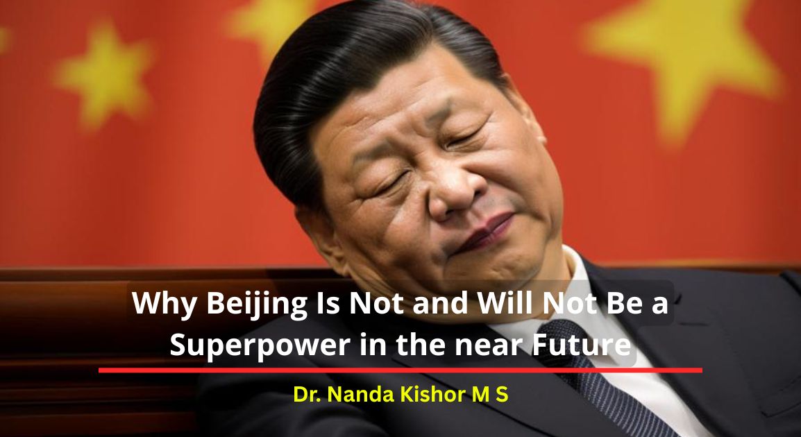China's silence in Iran issue tell us that it is not a superpower and will not be a superpower in near future